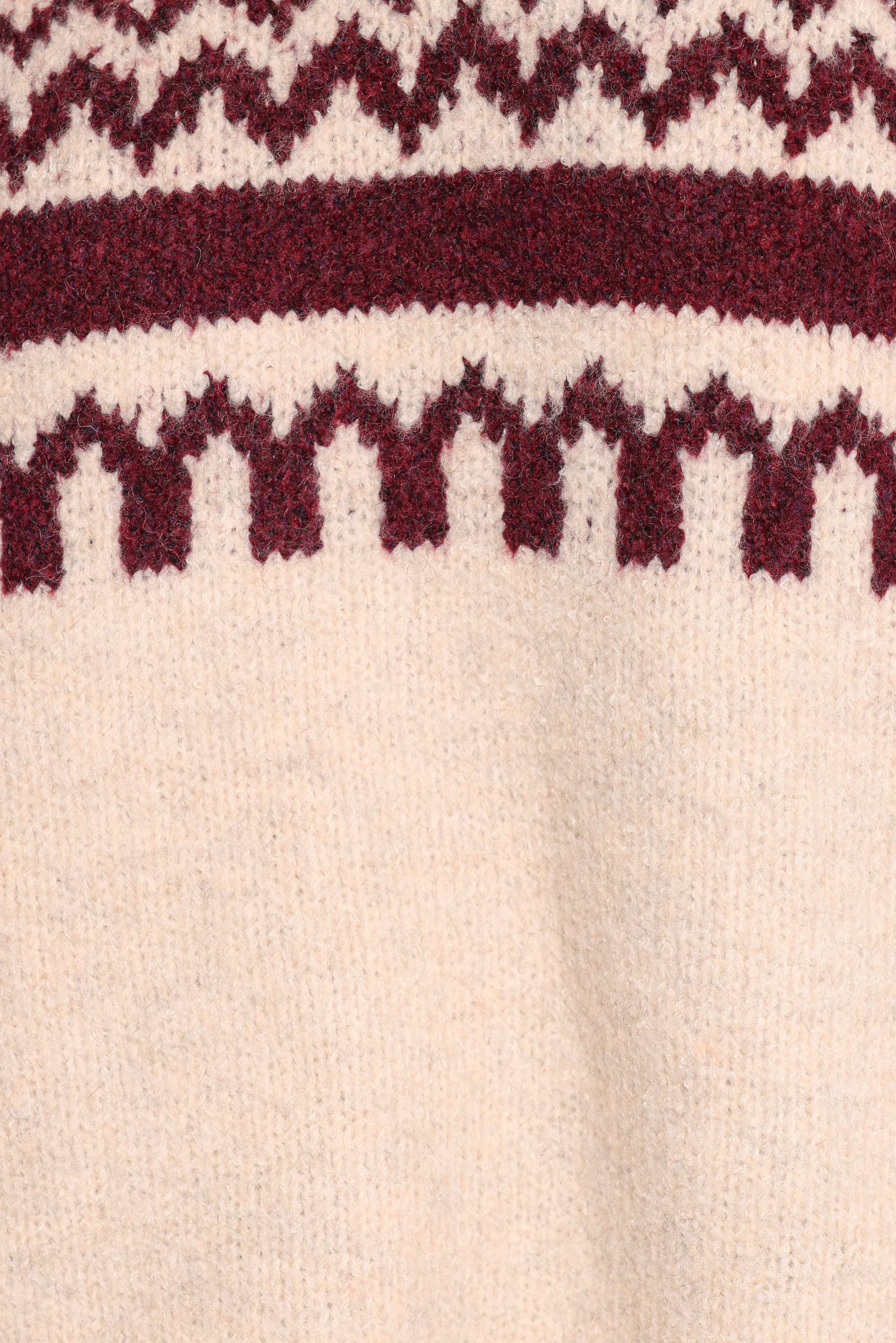 Astrid Sweater - Beige Cherry
